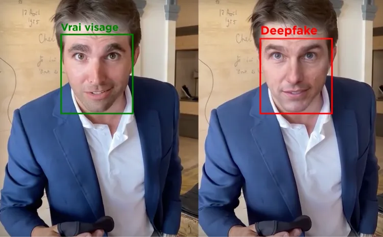 deepfake avec le visage